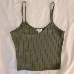 ribbed tank top